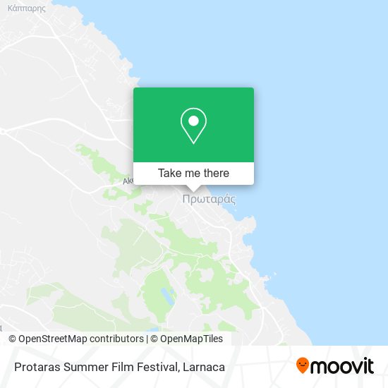 Protaras Summer Film Festival χάρτης