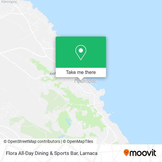 Flora All-Day Dining & Sports Bar map