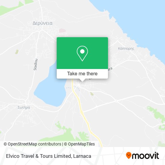 Elvico Travel & Tours Limited map