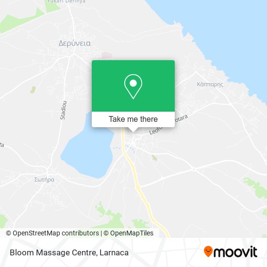 Bloom Massage Centre map