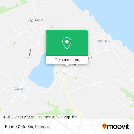 Epode Cafe Bar map