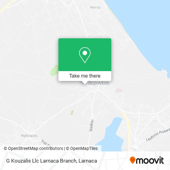G Kouzalis Llc Larnaca Branch χάρτης