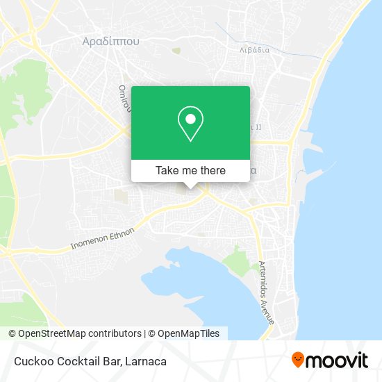 Cuckoo Cocktail Bar map