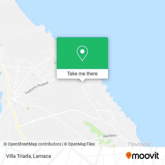Villa Triada map