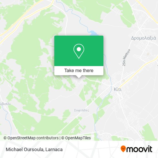 Michael Oursoula map