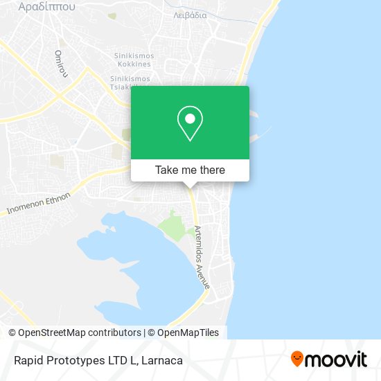 Rapid Prototypes LTD L map