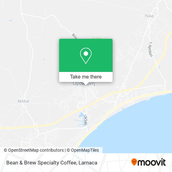 Bean & Brew Specialty Coffee map