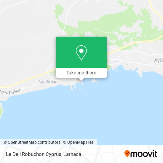 Le Deli Robuchon Cyprus map
