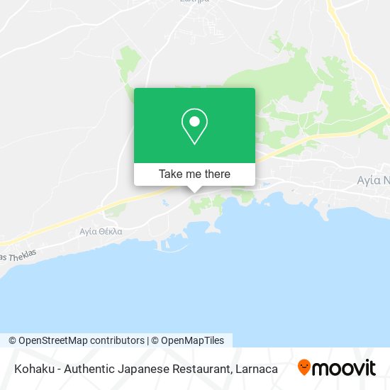 Kohaku - Authentic Japanese Restaurant map