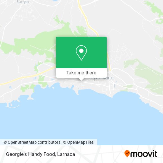 Georgie's Handy Food χάρτης