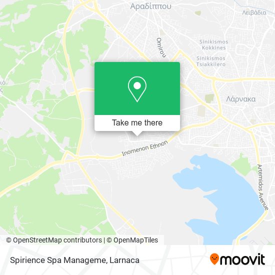 Spirience Spa Manageme χάρτης