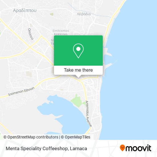 Menta Speciality Coffeeshop map