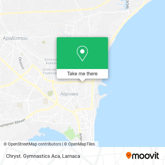 Chryst. Gymnastics Aca χάρτης