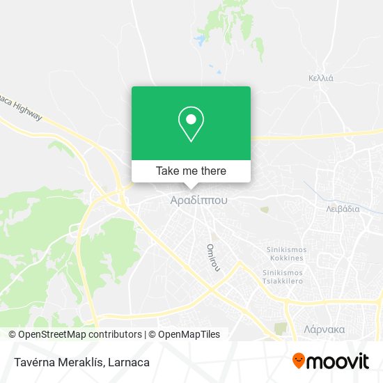 Tavérna Meraklís map