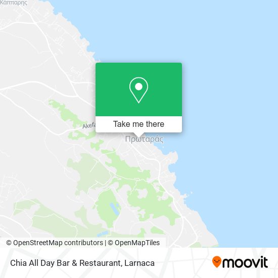 Chia All Day Bar & Restaurant map