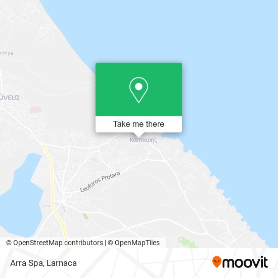 Arra Spa χάρτης