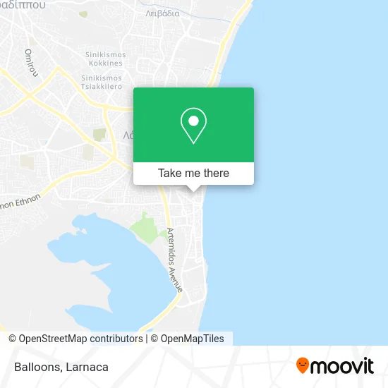 Balloons map