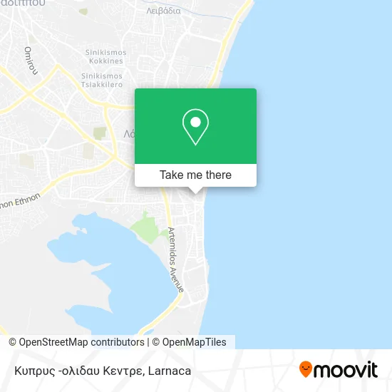 Κυπρυς -ολιδαυ Κεντρε map