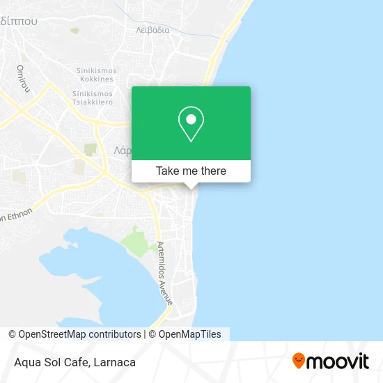 Aqua Sol Cafe map