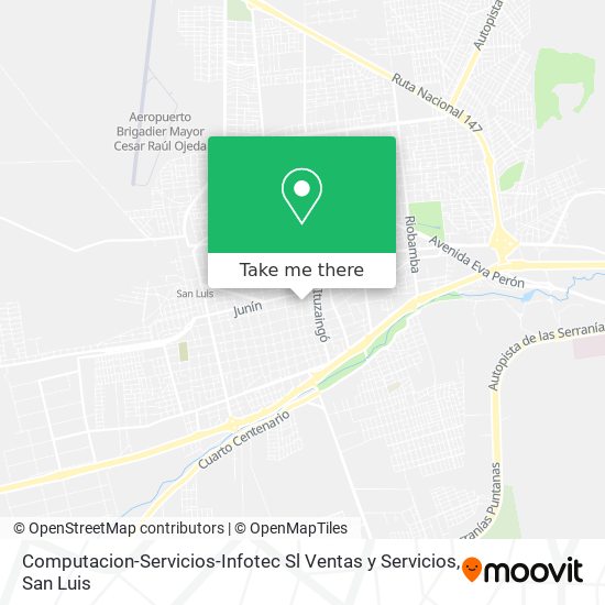 Computacion-Servicios-Infotec Sl Ventas y Servicios map