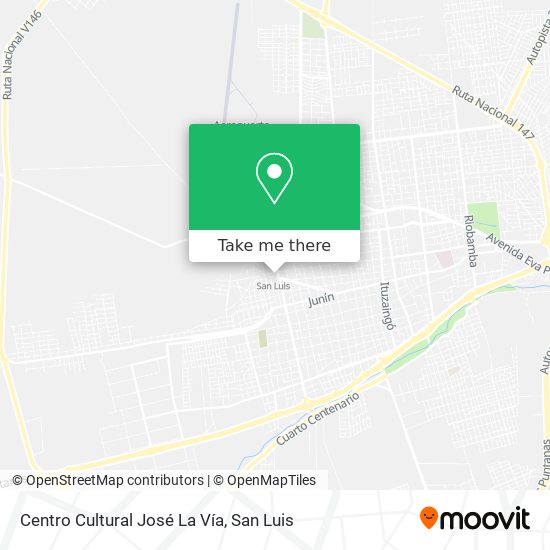 Centro Cultural José La Vía map