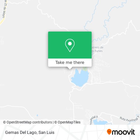 Mapa de Gemas Del Lago