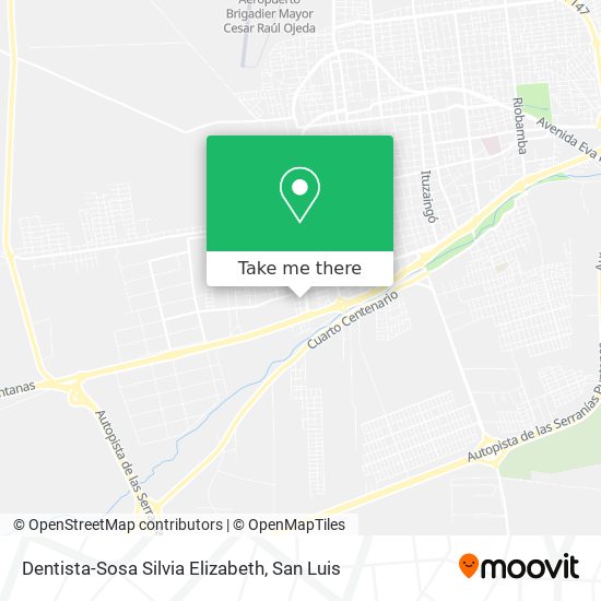 Dentista-Sosa Silvia Elizabeth map