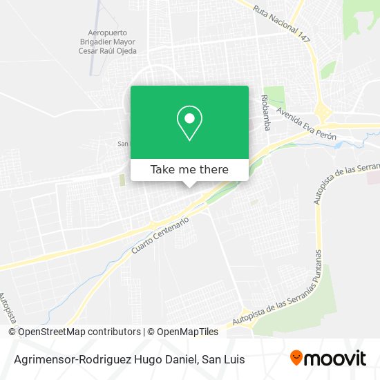 Agrimensor-Rodriguez Hugo Daniel map