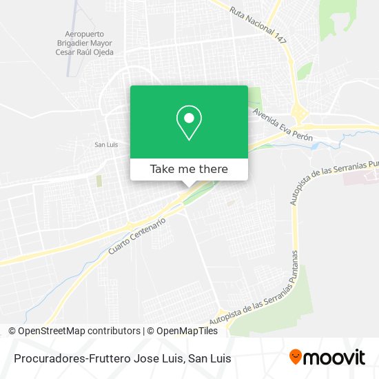 Mapa de Procuradores-Fruttero Jose Luis