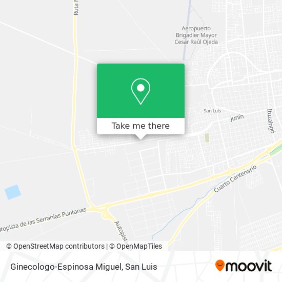Ginecologo-Espinosa Miguel map