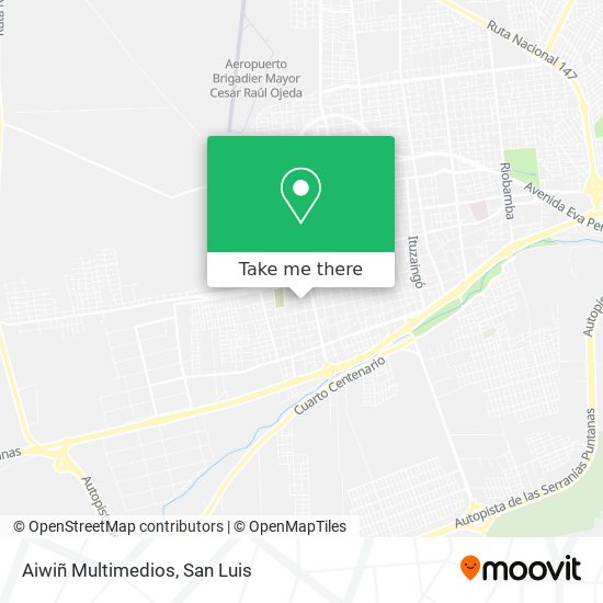 Aiwiñ Multimedios map