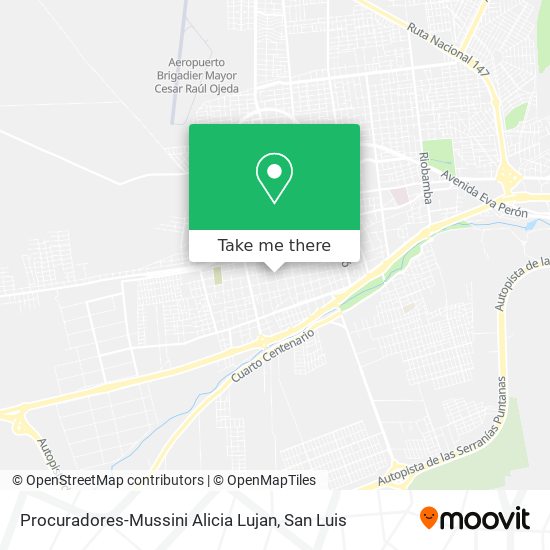 Mapa de Procuradores-Mussini Alicia Lujan