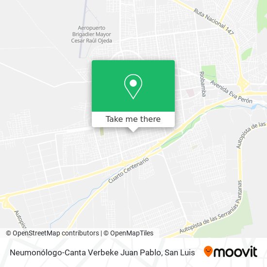 Neumonólogo-Canta Verbeke Juan Pablo map