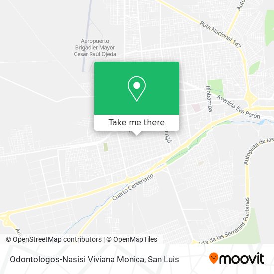 Mapa de Odontologos-Nasisi Viviana Monica