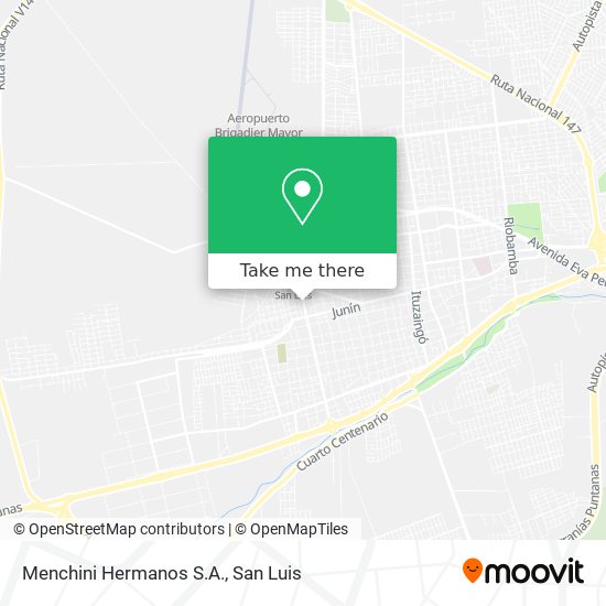 Menchini Hermanos S.A. map