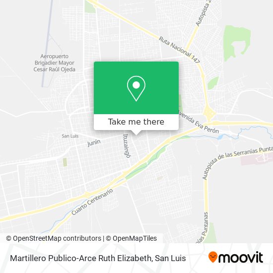 Martillero Publico-Arce Ruth Elizabeth map