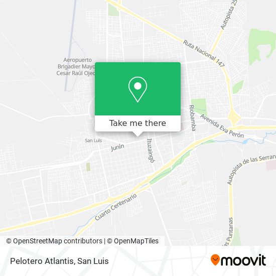 Mapa de Pelotero Atlantis
