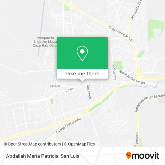 Mapa de Abdallah Maria Patricia