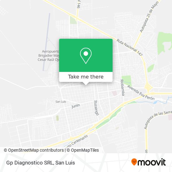 Gp Diagnostico SRL map