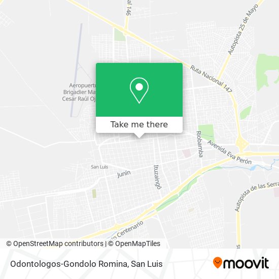 Odontologos-Gondolo Romina map