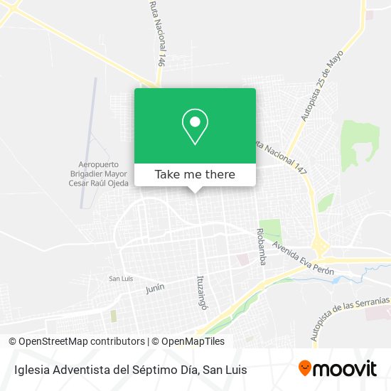 Iglesia Adventista del Séptimo Día map