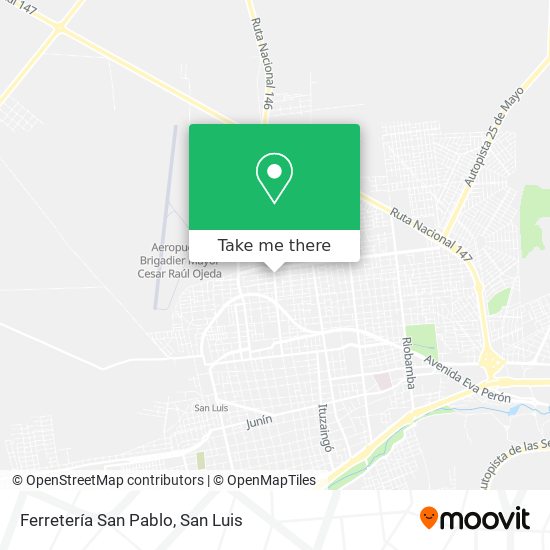 Ferretería San Pablo map