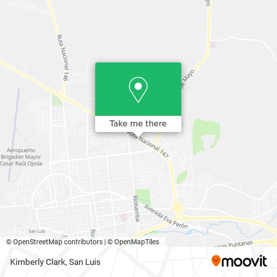 Kimberly Clark map