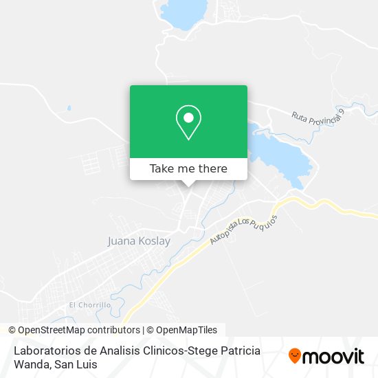 Laboratorios de Analisis Clinicos-Stege Patricia Wanda map