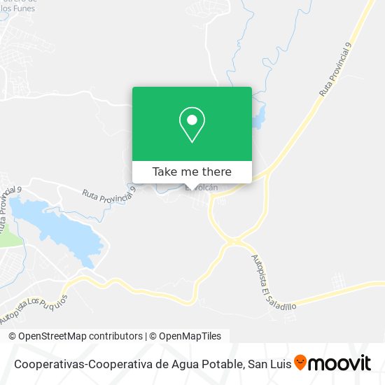 Mapa de Cooperativas-Cooperativa de Agua Potable