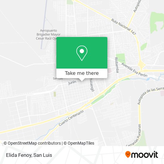 Elida Fenoy map