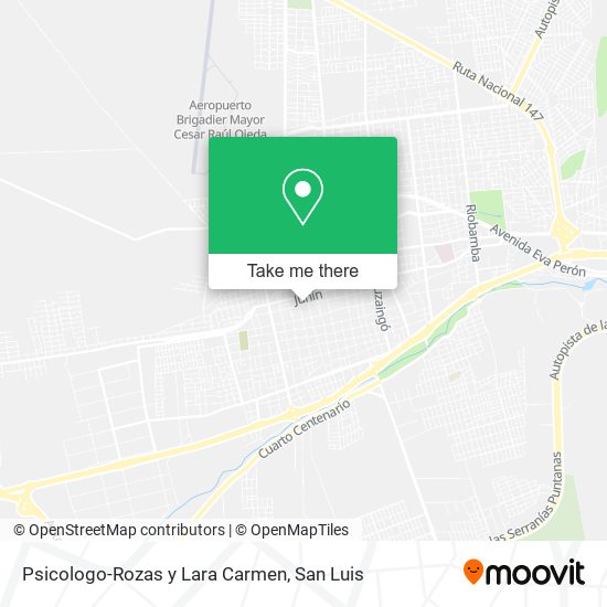 Psicologo-Rozas y Lara Carmen map