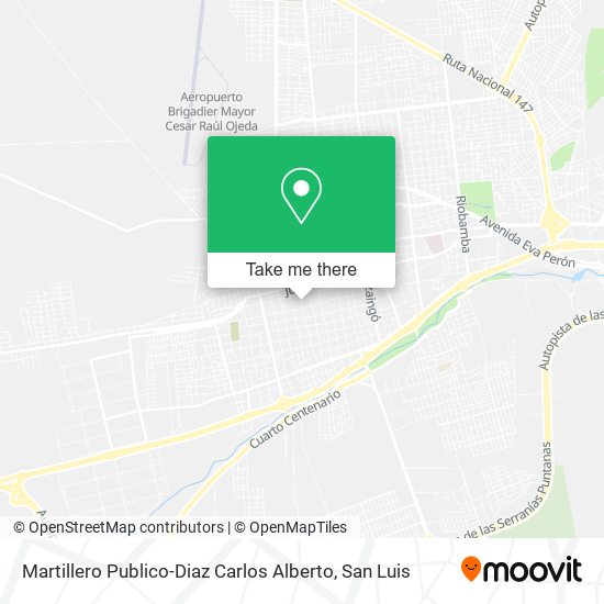 Martillero Publico-Diaz Carlos Alberto map