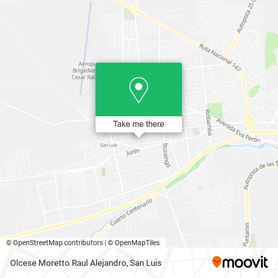 Olcese Moretto Raul Alejandro map