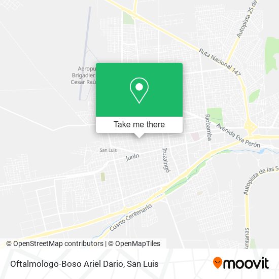 Oftalmologo-Boso Ariel Dario map